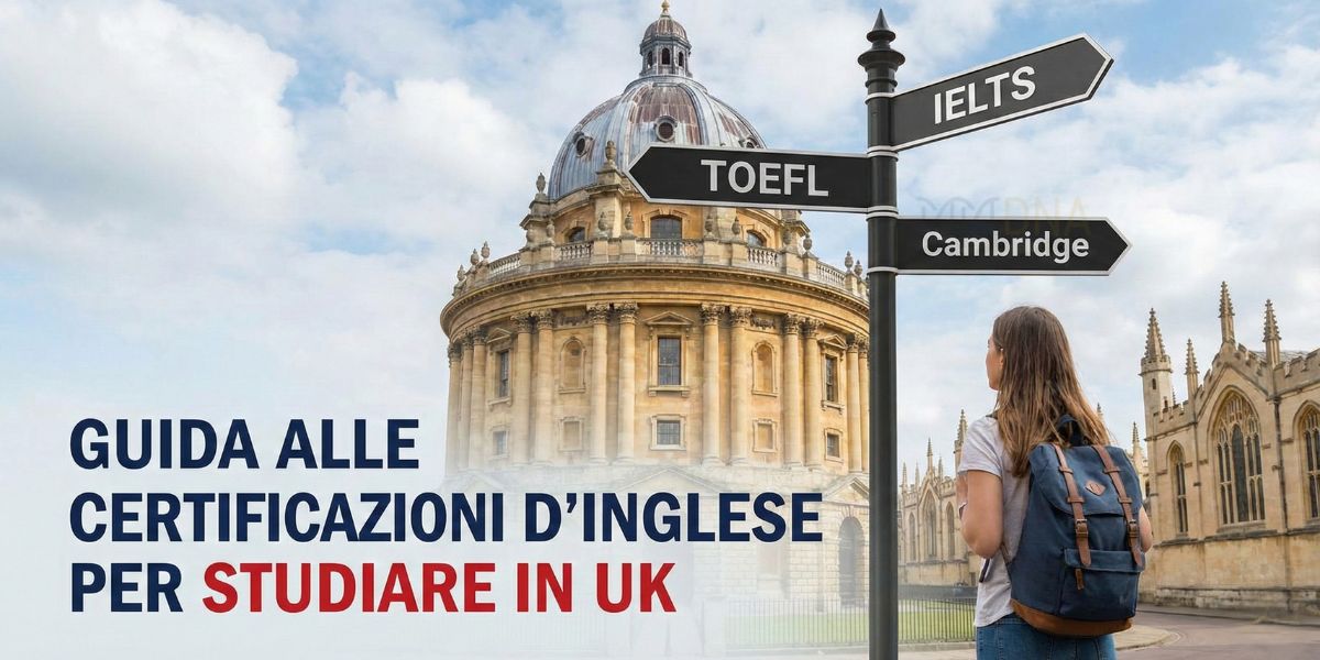 IELTS, TOEFL o Cambridge? Guida alle Certificazioni d'Inglese per studiare in UK