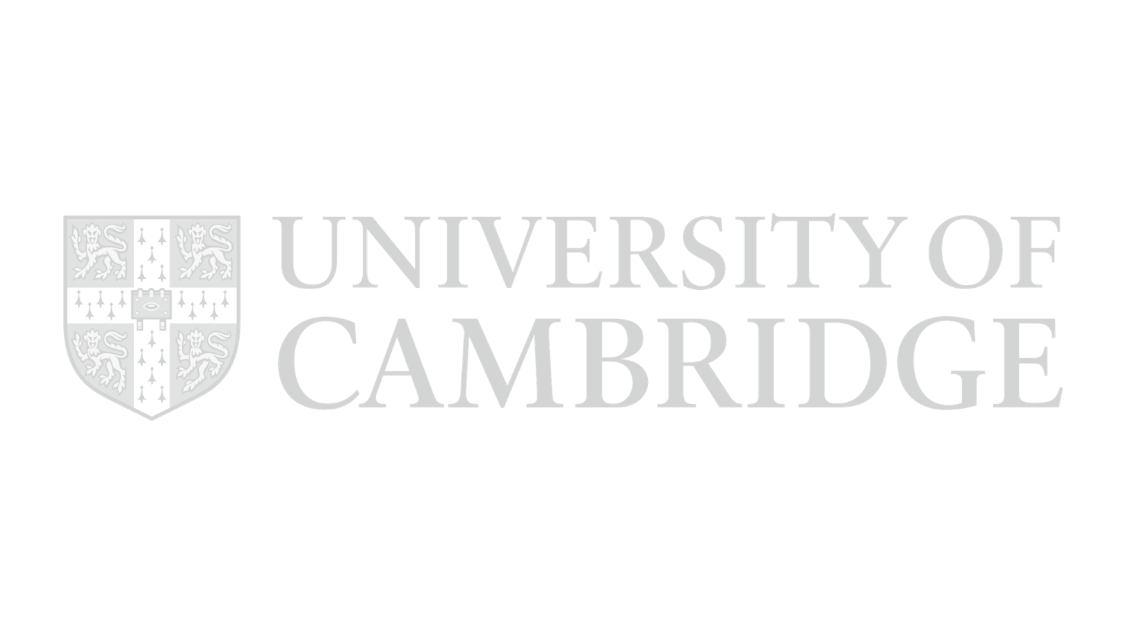 university of cambridge logo white